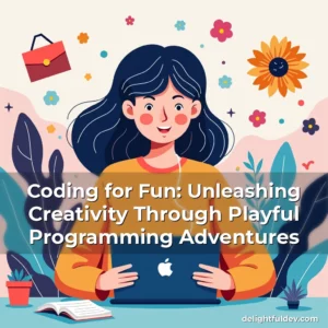 Artistic representation for Coding for Fun: Unleashing Creativity Through Playful Programming Adventures