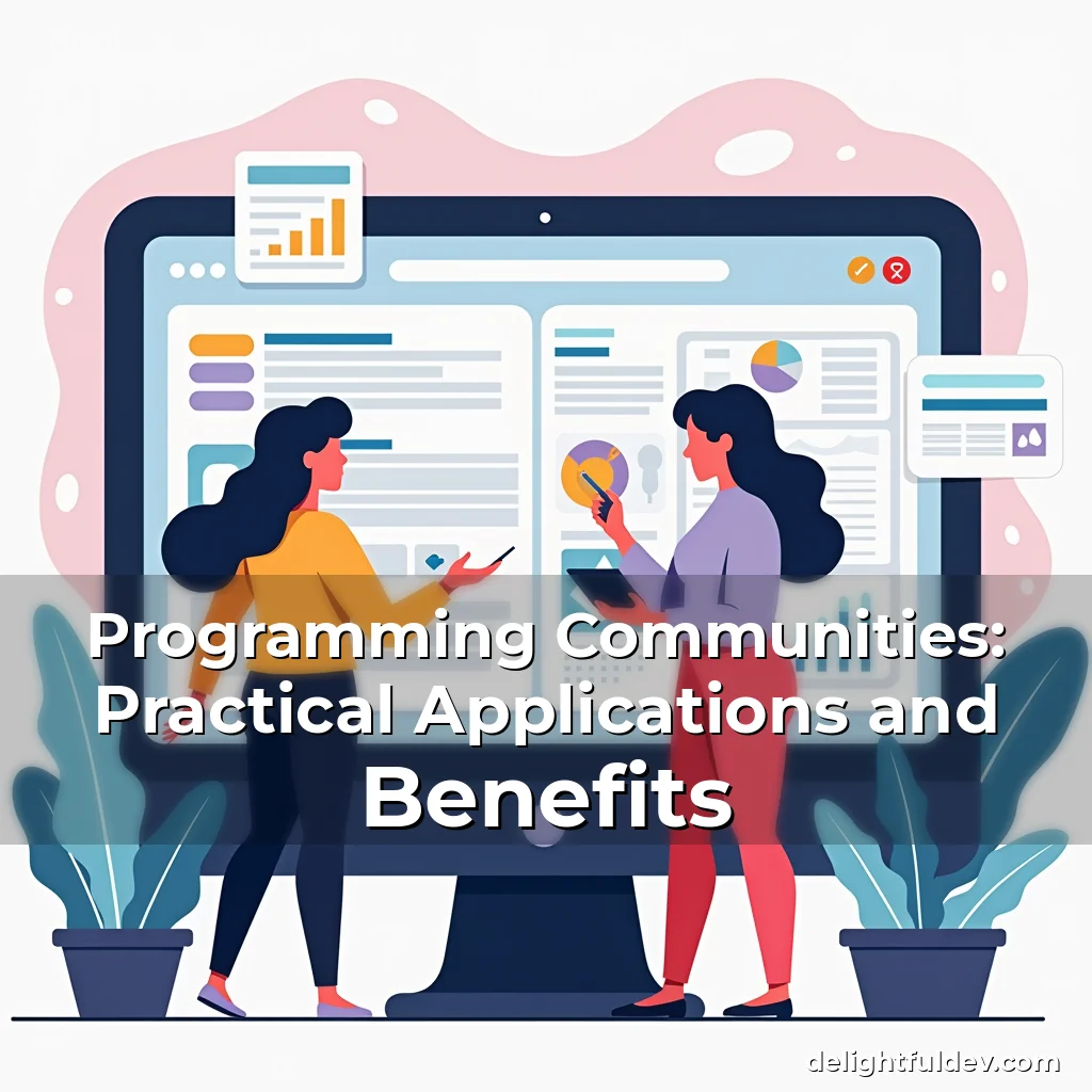 Read more about the article Programming Communities: Practical Applications and Benefits